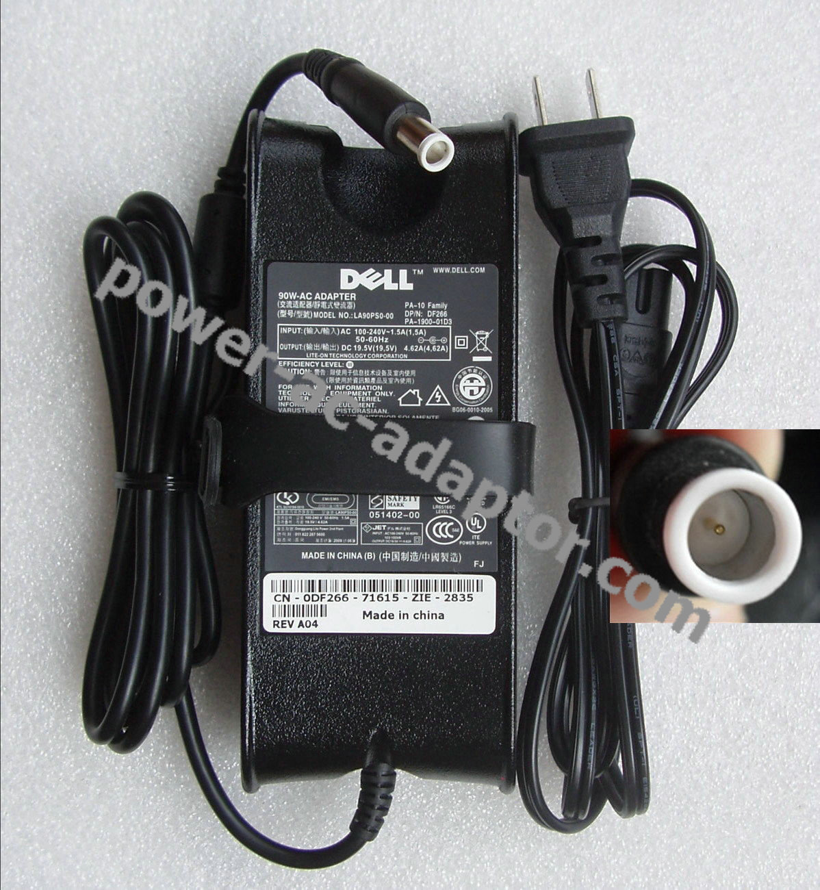 19.5V 4.62A Genuine Dell Inspiron 13R(N3010) Notebook AC Adapter